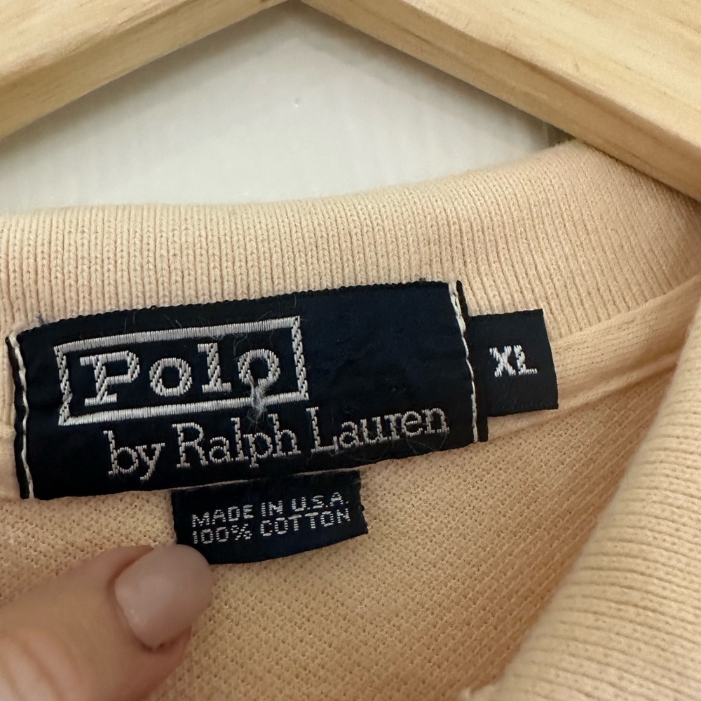 Polo Ralph Lauren Shirt Vintage XL Rare Kayak Sport Mesh Long Sleeve Pre…​​​ - Picture 5 of 6